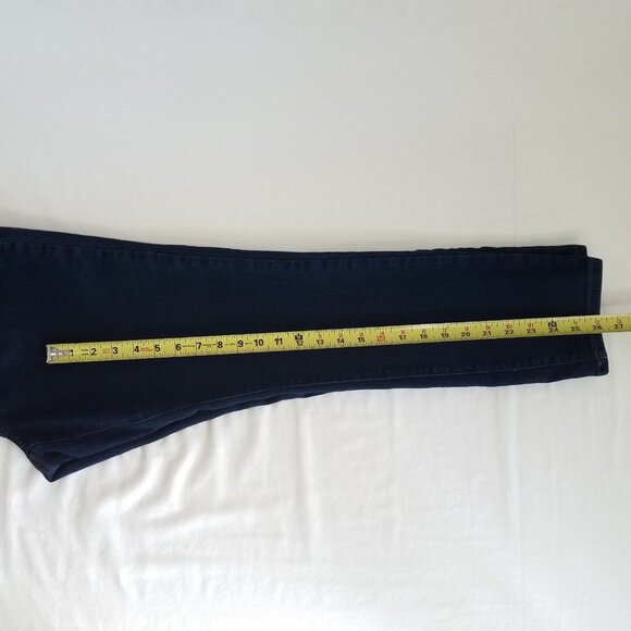 Faith Jeans High Rise Skinny Ankle Jeans SIZE 12 Dark Wash 32x26 Stretch - Picture 6 of 13